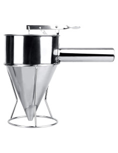 Dispensador de Masa de Pancakes MyLifeUNIT Acero Inoxidable 1200ml