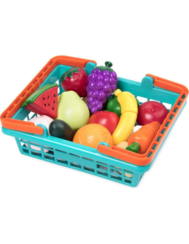 Juego de Comida de Juguete Battat 37 Pcs para Niños 3+