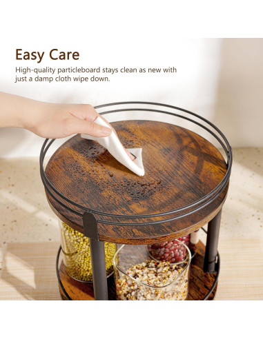 Organizador giratorio de especias Creso hom 2 niveles 27 cm