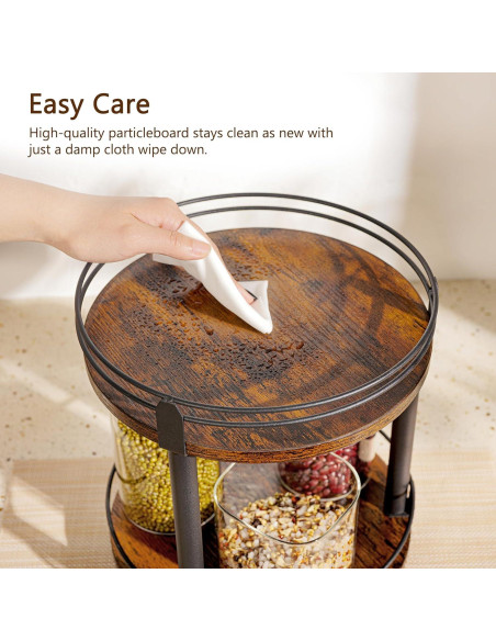 Organizador giratorio de especias Creso hom 2 niveles 27 cm