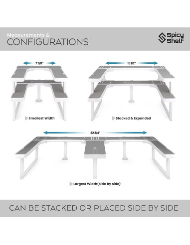 Estante Picante Deluxe - Organizador de especias 2 niveles