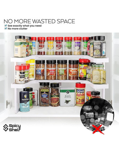Estante Picante Deluxe - Organizador de especias 2 niveles