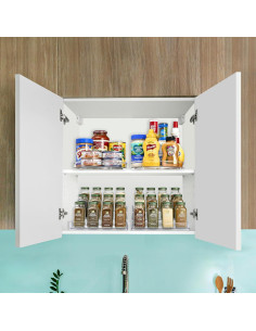 Conjunto organizador de especias Sorbus 3 niveles y Lazy Susan 2