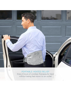 Faja Calentadora Inalámbrica Pure Enrichment 50x24cm 4 Niveles 2