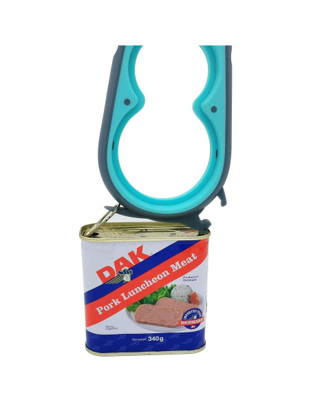 Abridor de Tarros Multifuncional Otstar 6 en 1 Azul y Gris