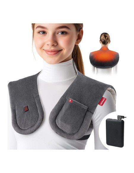Almohadilla Térmica Inalámbrica Comfheat para Cuello y Hombros Almohadilla Térmica Inalámbrica Comfheat para Cuello y Hombros