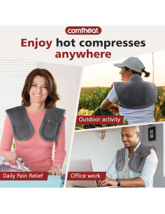 Almohadilla Térmica Inalámbrica Comfheat para Cuello y Hombros 2