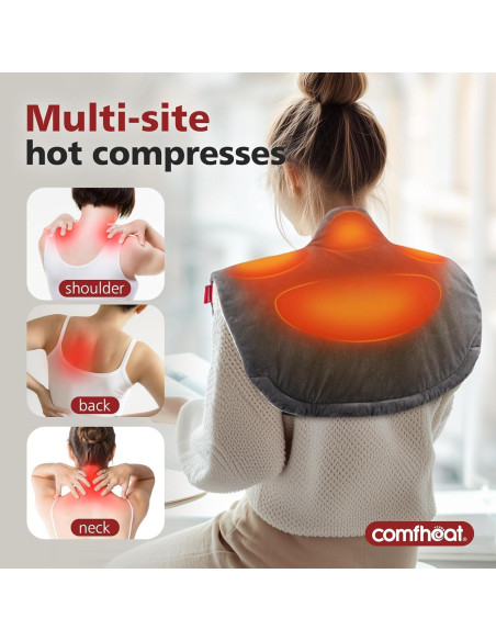 Almohadilla Térmica Inalámbrica Comfheat para Cuello y Hombros Almohadilla Térmica Inalámbrica Comfheat para Cuello y Hombros