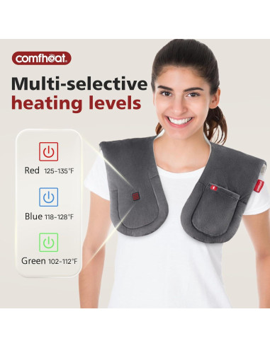 Almohadilla Térmica Inalámbrica Comfheat para Cuello y Hombros