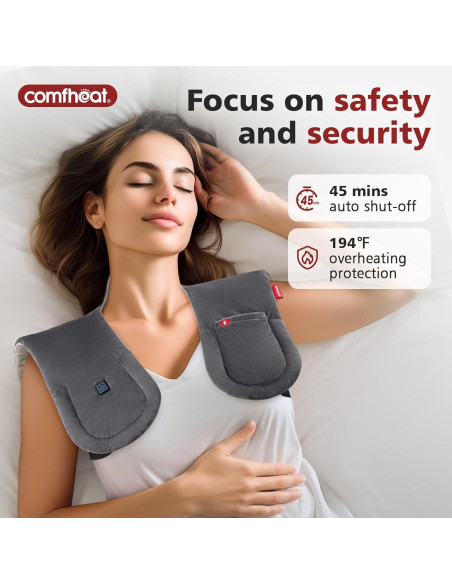Almohadilla Térmica Inalámbrica Comfheat para Cuello y Hombros Almohadilla Térmica Inalámbrica Comfheat para Cuello y Hombros