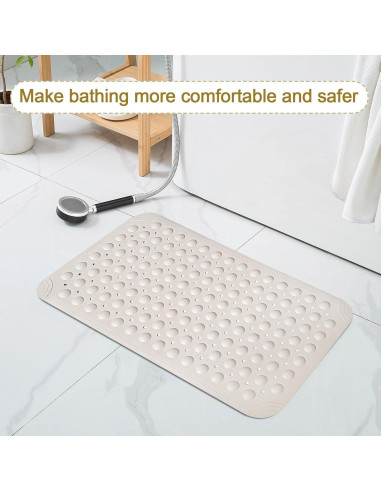 Alfombrilla Antideslizante Beige WarmSnow 69,85 x 38,1 cm