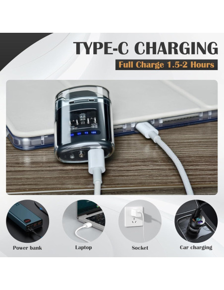 Encendedor Eléctrico Recargable BAJISA Negro Sin Llama Encendedor Eléctrico Recargable BAJISA Negro Sin Llama