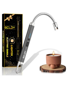 Encendedor Eléctrico Gcldy G12 Recargable USB a Prueba de Viento