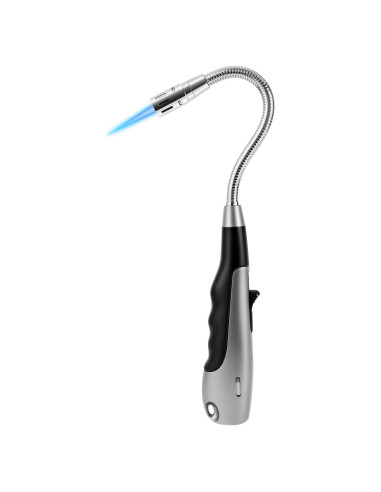 Encendedor Butano Antorcha Larga V 1985.5.10 Negro