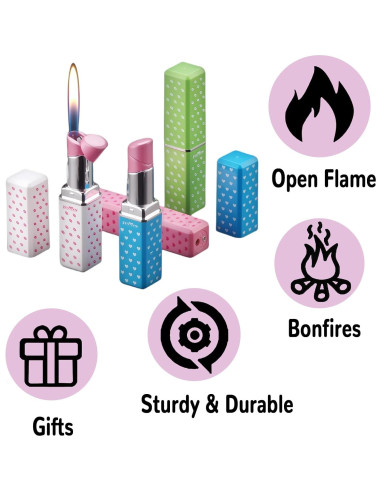 Encendedor Butano VISODBTA Llama Suave Ajustable 8,5cm