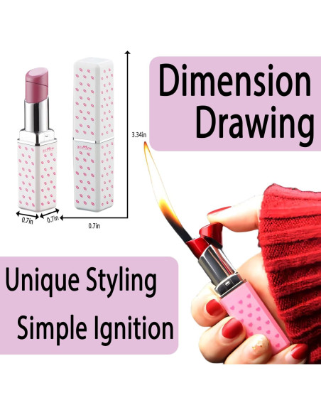 Encendedor Butano VISODBTA Llama Suave Ajustable 8,5cm