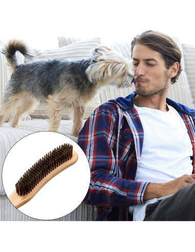 Paquete de 3 Peines de Madera Boao para Pelusa y Cachemira