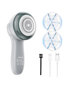 Raspador de Tela Bubbacare Quitapelusas Recargable 2 Modos