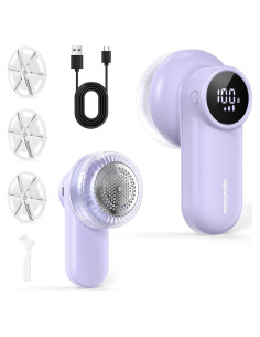 Afeitadora de Tela Bubbacare Recargable 6 Cuchillas LED