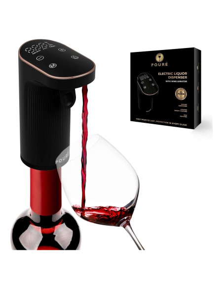 Dispensador de Licor Eléctrico Pouré KW2320 con Aerador - 1-999mL Dispensador de Licor Eléctrico Pouré KW2320 con Aerador - 1-999mL