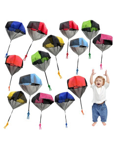 14 Juguetes Paracaídas Jgalnim 40.64x66.99cm 7 Colores