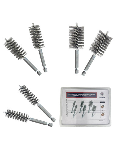 Juego de Cepillos de Limpieza 6pc Kwalitistar para Tubos