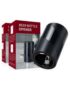 2 Abrebotellas Automáticos Uinxan con Imán - Negro