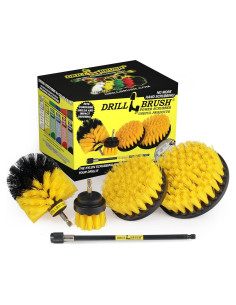 Juego de Cepillos de Limpieza para Taladro Drillbrush 5 Pzas