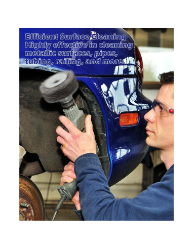 Juego de 4 Cepillos de Alambre Rocaris 3" para Taladro