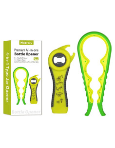 Abrebotellas Maxracy Verde para Manos Débiles y Artritis