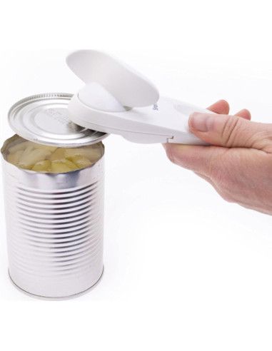 Abrelatas manual Starfrit Little Beaver - Blanco - Seguro y fácil