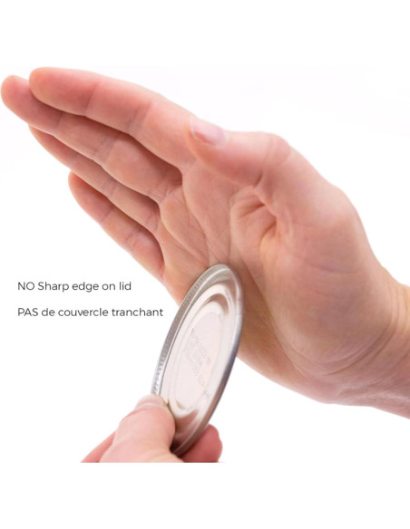 Abrelatas manual Starfrit Little Beaver - Blanco - Seguro y fácil