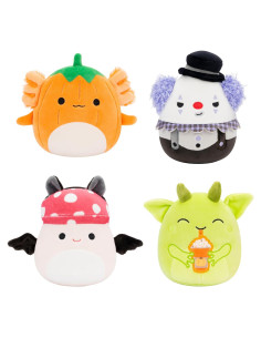 Squishmallows Halloween 4-Pack 12.7 cm Jazwares