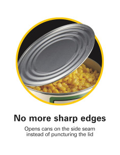 Abridor de Latas Manual Hamilton Beach HCO500 Acero Inoxidable 2