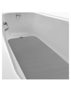 Tapete de Baño Antideslizante Dunzoom 40.5x101.5 cm Gris Claro