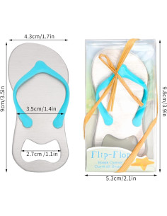 Abrebotellas en Forma de Chanclas Marrywindix - 8 Piezas 2