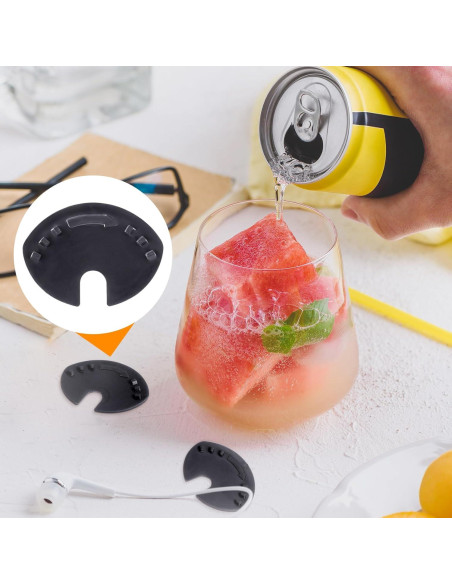 10 Tapas de Lata de Soda Pndeyo - Protector Negro