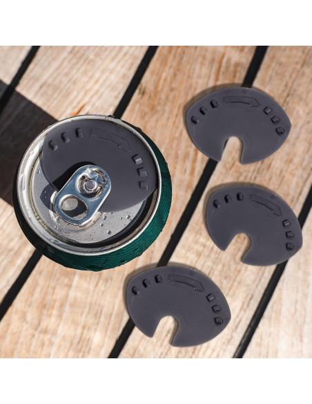 10 Tapas de Lata de Soda Pndeyo - Protector Negro