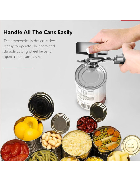 Abrelatas Manual Multifuncional OUTWAY Acero Inoxidable