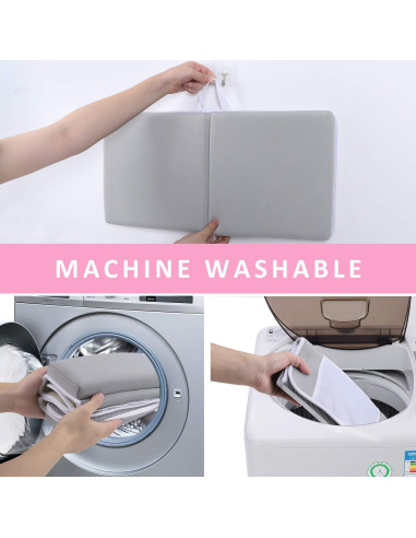 Almohadilla de Baño Bebé Gris con Almohadilla para Codos