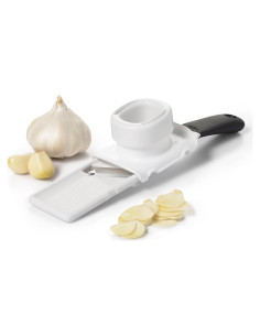 Cortador de Ajo OXO Good Grips Acero Inoxidable Blanco
