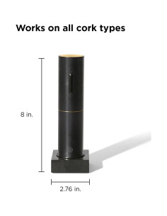 Sacacorchos Eléctrico RBT con Base de Mármol y Cortador 2