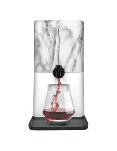 Dispensador de Vino 3L BEBLY Mármol Aislado Reutilizable