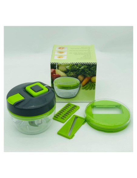 Procesador de Alimentos Manual 3 en 1 HYEXD Picador 2 Tazas