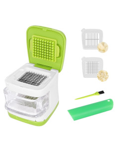 Juego de Prensa y Pelador de Ajo Wisekoti - Ergonomía y Fácil Limpieza