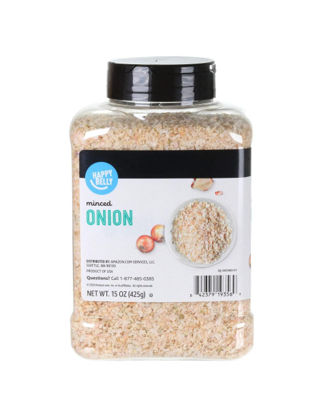 Cebolla Picada Happy Belly 425 g - Marca Amazon