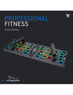 Tabla de Flexiones Plegable EPIC CORE FITNESS 32 en 1 2