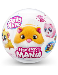 Hamster Mania ZURU Naranja, Hámster Electrónico 20+ Sonidos 2