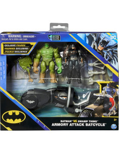 Conjunto Batcycle Batman y Swamp Thing con Accesorios 2