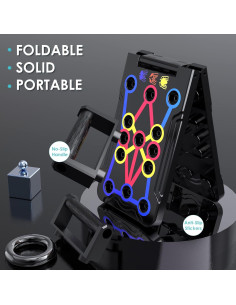 Tabla de Flexiones Plegable Hinsarcd 30 en 1 para Ejercicio 2